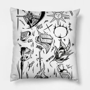 Parchment of Souls Pillow