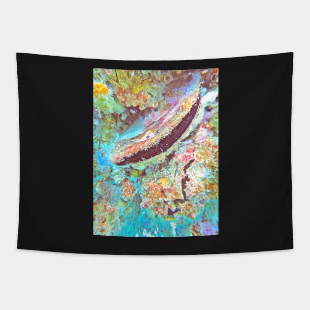 OYSTER VAN GOGH Tapestry by dumbodancer