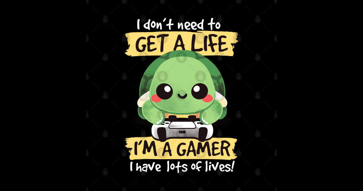 Gamer turtle - Gamer Lifestyle - Sticker | TeePublic