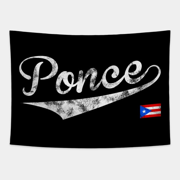 Ponce Puerto Rico Puerto Rican Proud Ponce Es Ponce Tapestry by PuertoRicoShirts