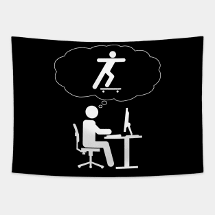 Office Dreamer - Skater Tapestry