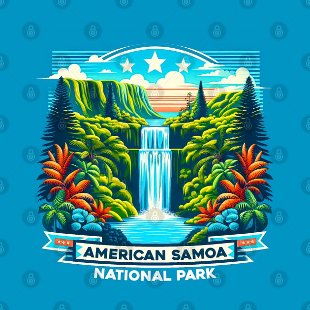 American Samoa National Park (American Samoa) by T-shirt US