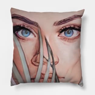 Beautiful Woman Geek Designer Dune Stika Artistic Anime Style Pillow