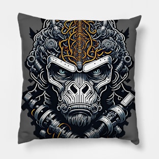 Techno Apes S03 D92 Pillow