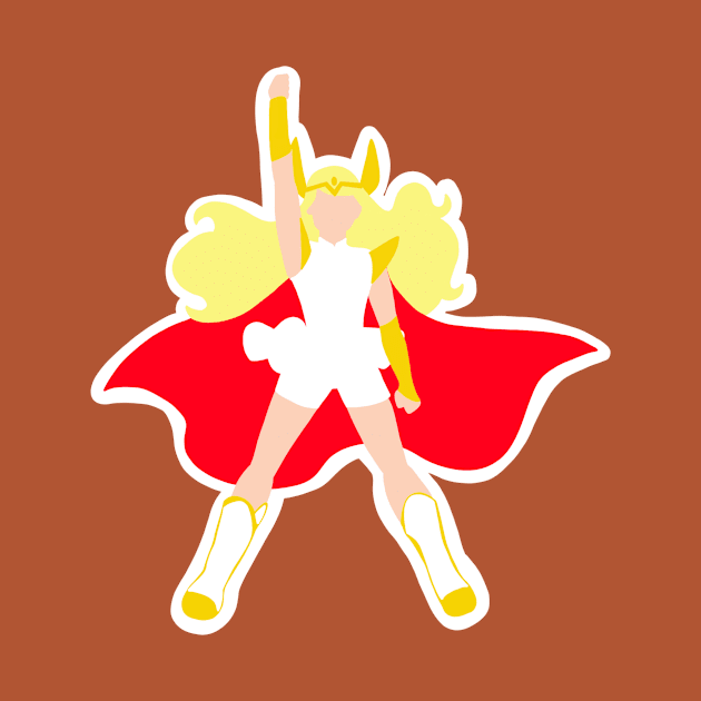 Minimalist She-Ra by ayanayokie