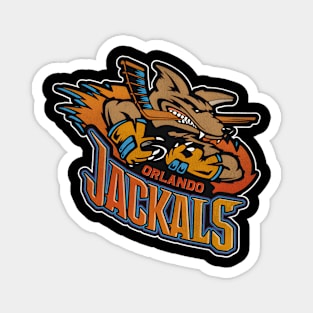 Orlando Jackals Roller Hockey Magnet