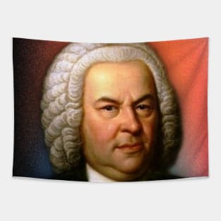 Johann Sebastian Bach Portrait | Johann Sebastian Bach Artwork 15 Tapestry