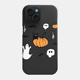 Cute Halloween Cat Phone Case