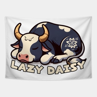 Tired cow Tapestry