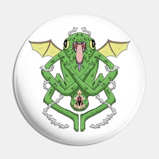 Green Bat Pin