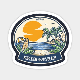 Burleigh Heads Beach Australia Magnet