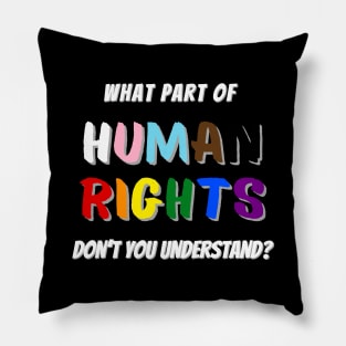 Human Rights Pillow