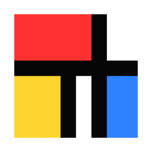 Mondrian colors T-Shirt