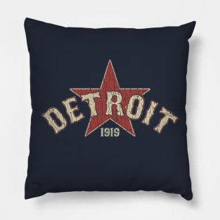 Detroit Stars 1919 Pillow