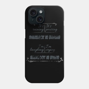 It's raining, it's pouring Phone Case