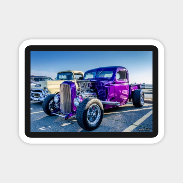 1938 Chevy Pickup with Buick Nailhead Magnet by kenmo