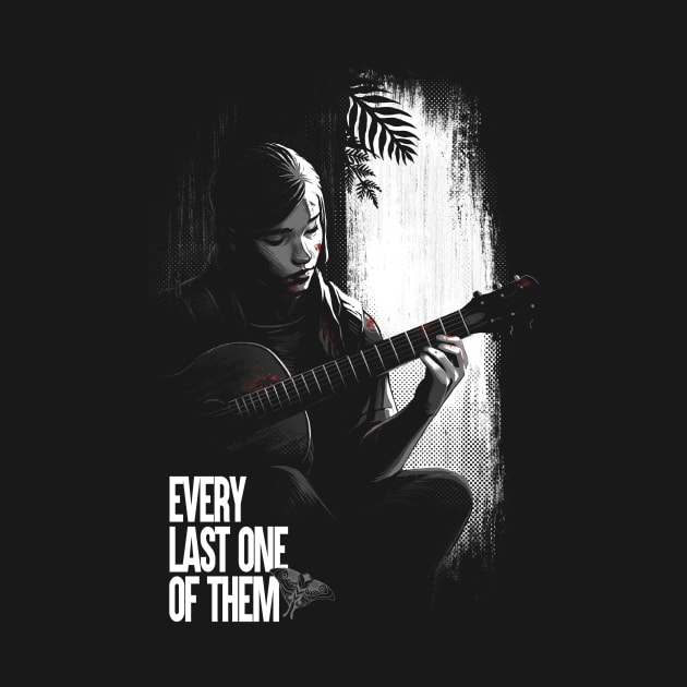 Every last one of them - Ellie with Guitar - The Last of Us by BlancaVidal