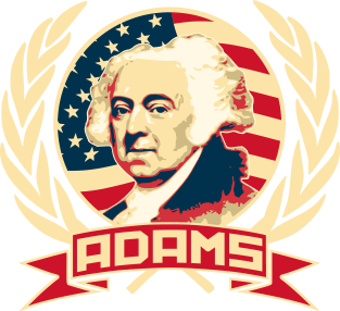 John Adams Propaganda Pop Art Magnet