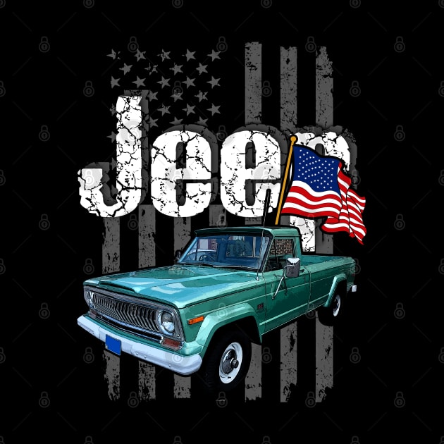 Jeep Gladiator J series Jeepcar JEEP Flag by alex77alves