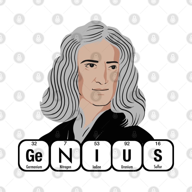 Isaac Newton Genius by firstsapling@gmail.com