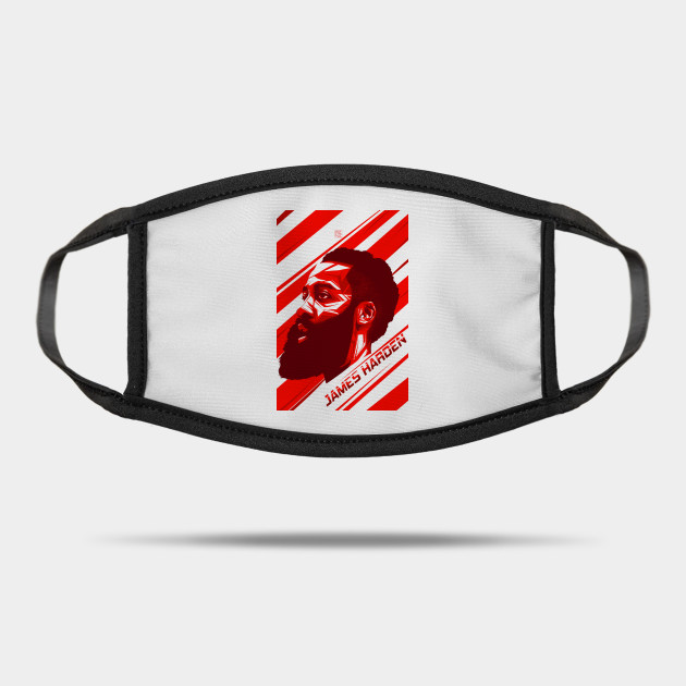 James Harden Nba Mask Teepublic Uk