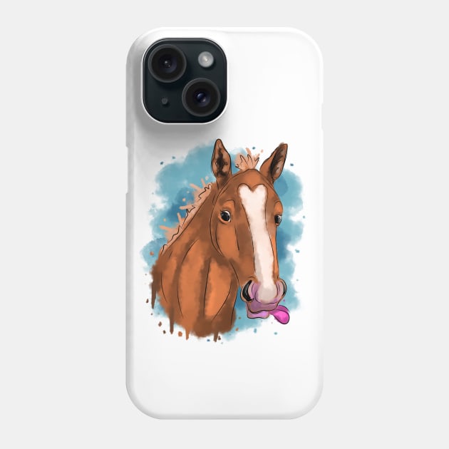 Cute foal Phone Case by Antiope