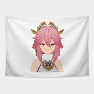 Yae Miko Genshin impact Tapestry