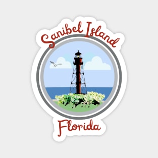 Sanibel Island Lighthouse Magnet