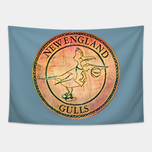 New England Gulls Basketball Tapestry