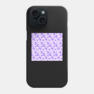 Lilac dolphins Phone Case