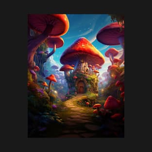 Magical Mushroom House T-Shirt