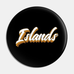 Islands (King Crimson) Pin