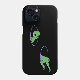 Alien space portal Phone Case