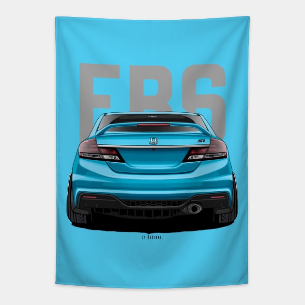 Civic Fb6 Tapestry by LpDesigns_