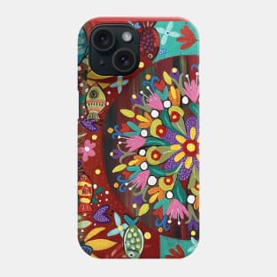 Kaleidoscopic Fish Phone Case