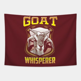 Goat whisperer Tapestry