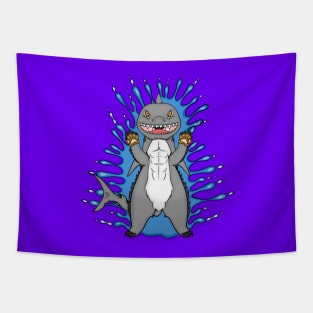 SHARK BEAR Tapestry