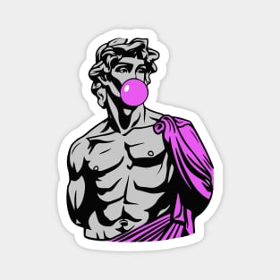 David Bubble Gum - Michelangelo Magnet