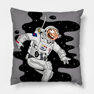 Puro Codiciado Loco Astronauta en Patineta Pillow