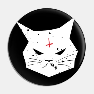 Evil Cat Pin