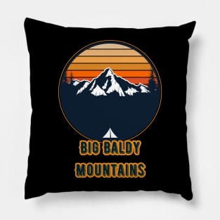 Big Baldy Mountains Pillow