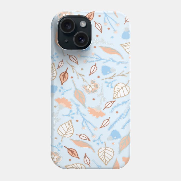 Autumn Leaves Phone Case by Lite Style Designs