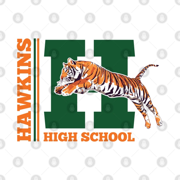 Hawkins High School by Cinestore Merch