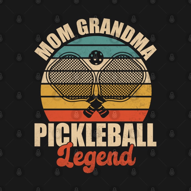 Mom Grandma Pickleball Legend Player Funny PickleBall by WildFoxFarmCo