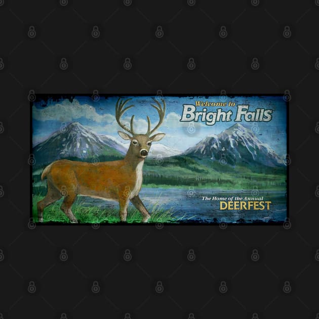 welcome to bright falls, the home of the annual deerfest by bianca alea