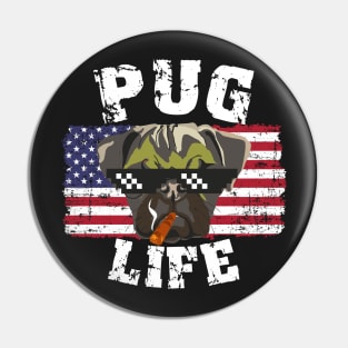 Pug life Pin