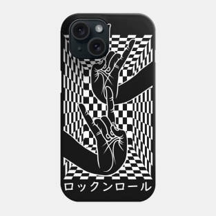 Japanese Hand On Chess With Mudra Rock N Roll Phone Case