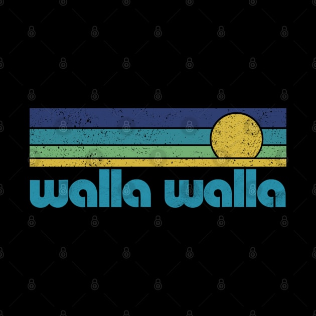 walla walla Washington Retro by DarkStile
