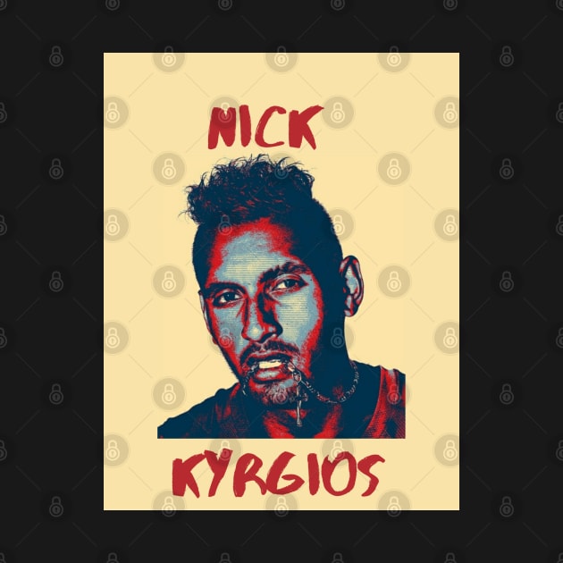 nick kyrgios by BorodinaAlen