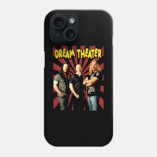 Symphony of Style Dream Band Tees, Where Prog Rock Meets Fashion Elegance Phone Case